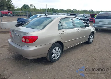 2007 Toyota Corolla Le из США, поврежденный, VIN 2T1BR32E07C802301